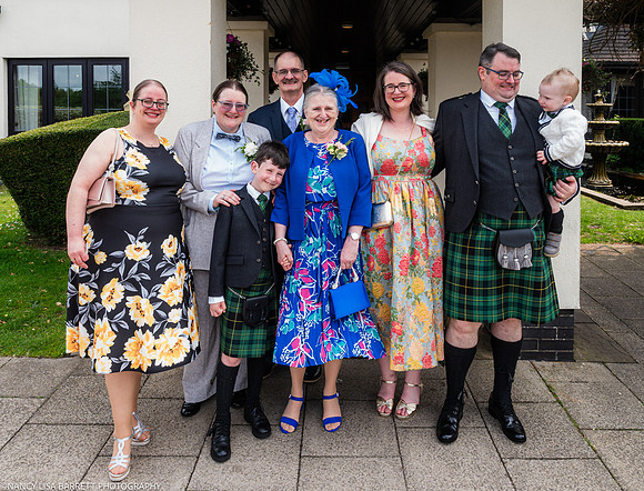 EDWARD GETTING READY AT THE LANCASTER HOUSE HOTEL, BAILRIGG, LANCASTER, LANCASHIRE