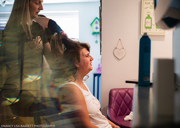 GIRLS GET READY - WELLBEING FARM WEDDING, BOLTON, GREATER MANCHESTER