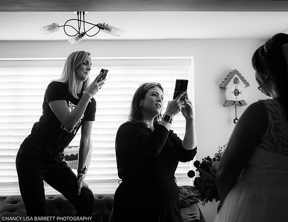 GIRLS GET READY - WELLBEING FARM WEDDING, BOLTON, GREATER MANCHESTER