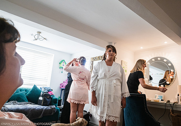 GIRLS GET READY - WELLBEING FARM WEDDING, BOLTON, GREATER MANCHESTER