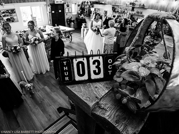 CEREMONY ENTRANCE - WELLBEING FARM WEDDING, BOLTON, GREATER MANCHESTER
