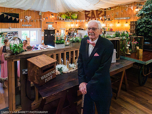 CEREMONY ENTRANCE - WELLBEING FARM WEDDING, BOLTON, GREATER MANCHESTER