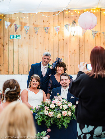 CEREMONY - WELLBEING FARM WEDDING, BOLTON, GREATER MANCHESTER