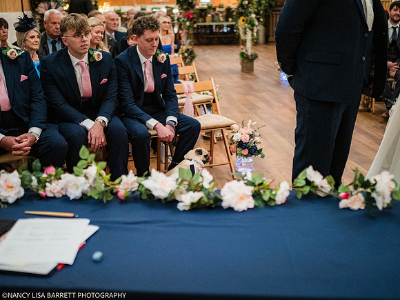 CEREMONY - WELLBEING FARM WEDDING, BOLTON, GREATER MANCHESTER