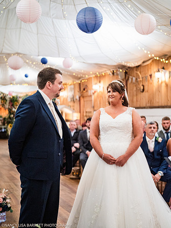 CEREMONY - WELLBEING FARM WEDDING, BOLTON, GREATER MANCHESTER