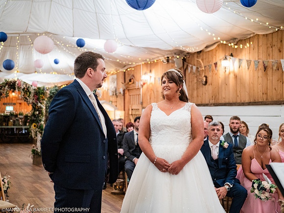 CEREMONY - WELLBEING FARM WEDDING, BOLTON, GREATER MANCHESTER
