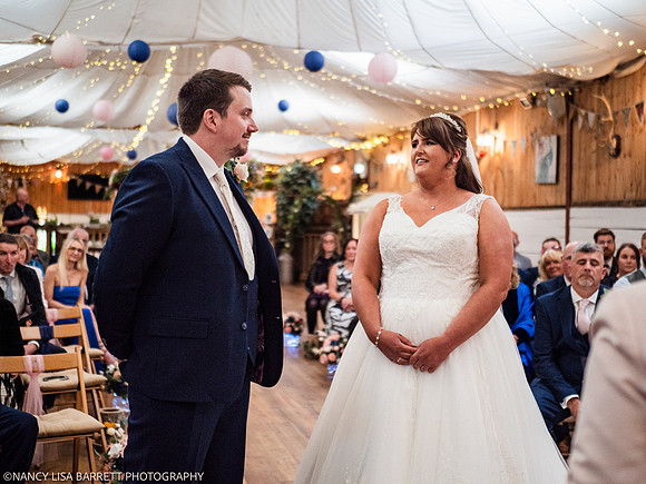 CEREMONY - WELLBEING FARM WEDDING, BOLTON, GREATER MANCHESTER