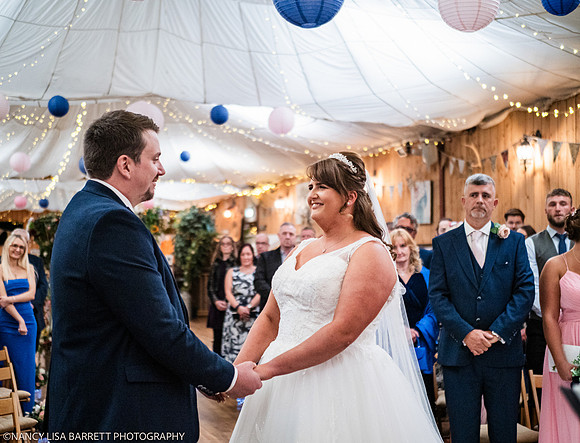 CEREMONY - WELLBEING FARM WEDDING, BOLTON, GREATER MANCHESTER