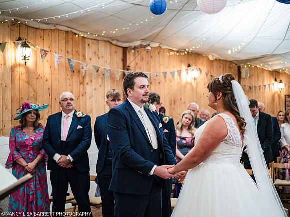 CEREMONY - WELLBEING FARM WEDDING, BOLTON, GREATER MANCHESTER