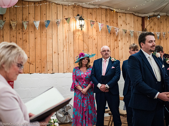 CEREMONY - WELLBEING FARM WEDDING, BOLTON, GREATER MANCHESTER