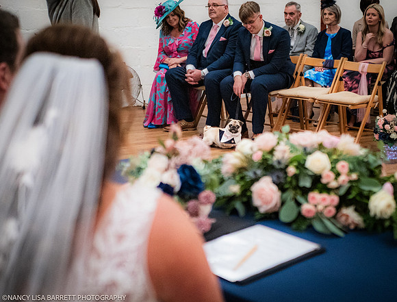 CEREMONY - WELLBEING FARM WEDDING, BOLTON, GREATER MANCHESTER