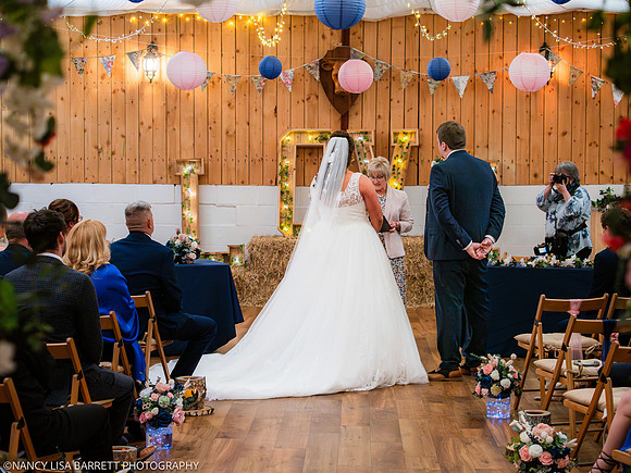 CEREMONY - WELLBEING FARM WEDDING, BOLTON, GREATER MANCHESTER
