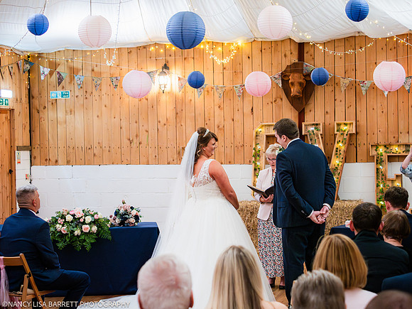 CEREMONY - WELLBEING FARM WEDDING, BOLTON, GREATER MANCHESTER