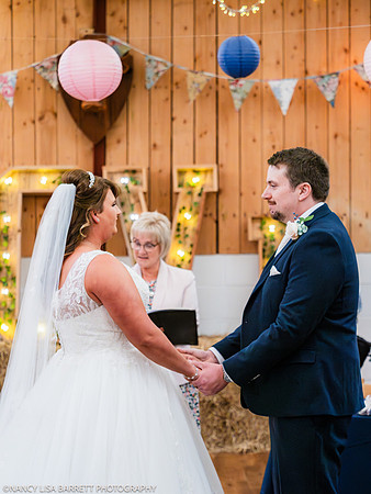 CEREMONY - WELLBEING FARM WEDDING, BOLTON, GREATER MANCHESTER
