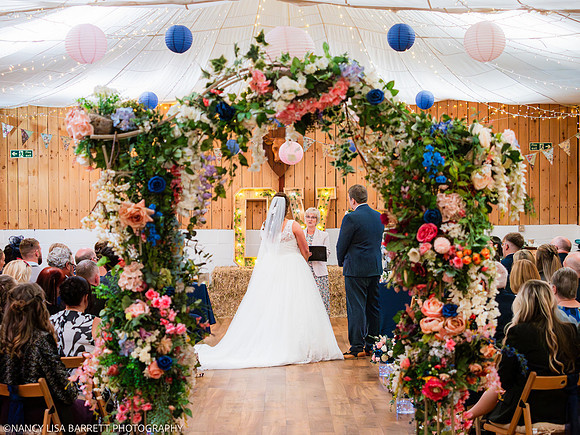 CEREMONY - WELLBEING FARM WEDDING, BOLTON, GREATER MANCHESTER