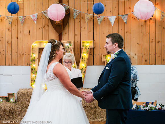 CEREMONY - WELLBEING FARM WEDDING, BOLTON, GREATER MANCHESTER