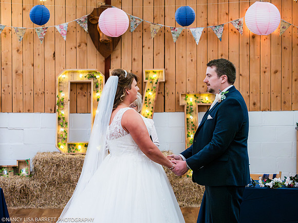 CEREMONY - WELLBEING FARM WEDDING, BOLTON, GREATER MANCHESTER