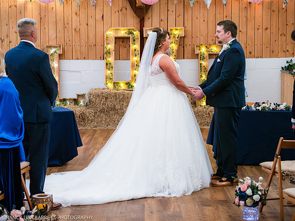 CEREMONY - WELLBEING FARM WEDDING, BOLTON, GREATER MANCHESTER