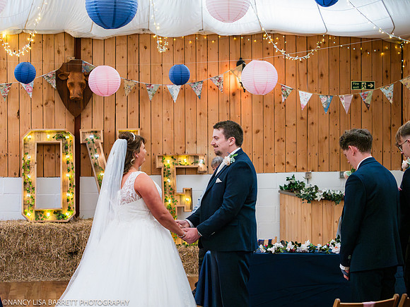 CEREMONY - WELLBEING FARM WEDDING, BOLTON, GREATER MANCHESTER