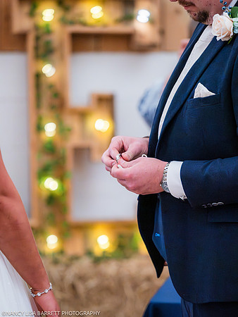 CEREMONY - WELLBEING FARM WEDDING, BOLTON, GREATER MANCHESTER