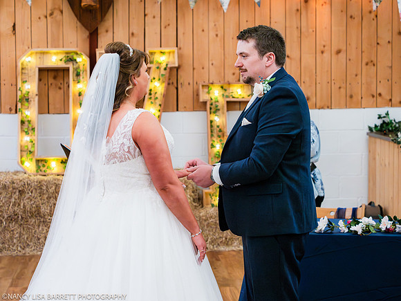 CEREMONY - WELLBEING FARM WEDDING, BOLTON, GREATER MANCHESTER