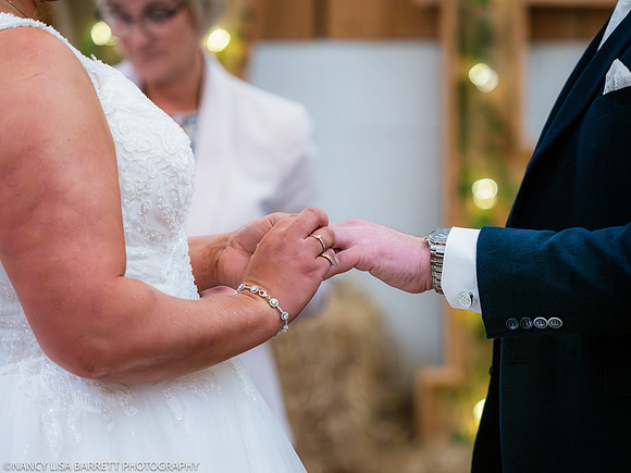CEREMONY - WELLBEING FARM WEDDING, BOLTON, GREATER MANCHESTER