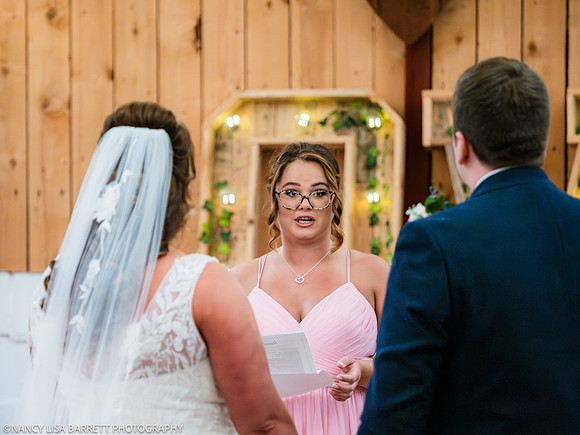 CEREMONY - WELLBEING FARM WEDDING, BOLTON, GREATER MANCHESTER