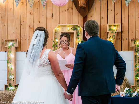 CEREMONY - WELLBEING FARM WEDDING, BOLTON, GREATER MANCHESTER