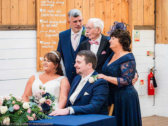 CEREMONY - WELLBEING FARM WEDDING, BOLTON, GREATER MANCHESTER
