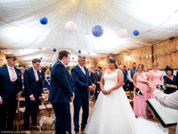 CEREMONY - WELLBEING FARM WEDDING, BOLTON, GREATER MANCHESTER