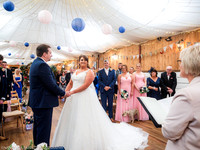 CEREMONY - WELLBEING FARM WEDDING, BOLTON, GREATER MANCHESTER