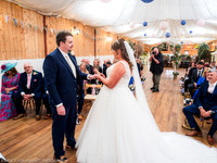 CEREMONY - WELLBEING FARM WEDDING, BOLTON, GREATER MANCHESTER