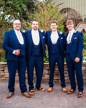 CEREMONY EXIT, CONFETTI & GROUPS - WELLBEING FARM WEDDING, BOLTON, GREATER MANCHESTER