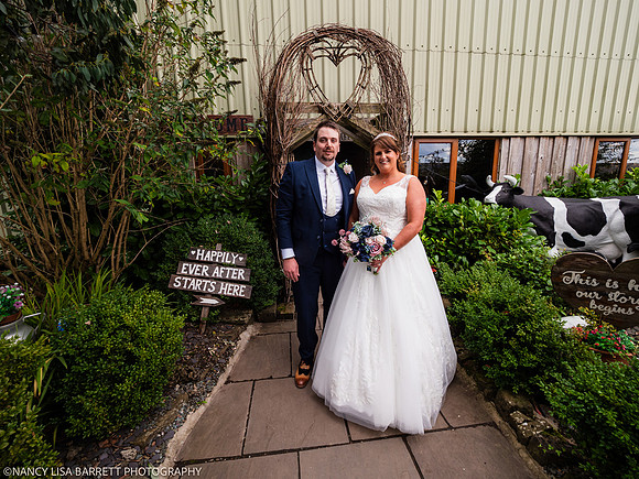CEREMONY EXIT, CONFETTI & GROUPS - WELLBEING FARM WEDDING, BOLTON, GREATER MANCHESTER