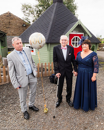 CEREMONY EXIT, CONFETTI & GROUPS - WELLBEING FARM WEDDING, BOLTON, GREATER MANCHESTER