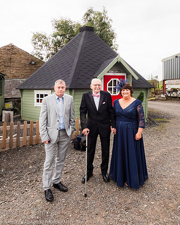 CEREMONY EXIT, CONFETTI & GROUPS - WELLBEING FARM WEDDING, BOLTON, GREATER MANCHESTER