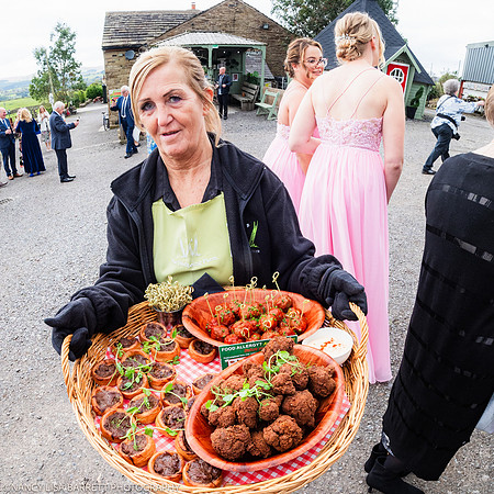 CEREMONY EXIT, CONFETTI & GROUPS - WELLBEING FARM WEDDING, BOLTON, GREATER MANCHESTER