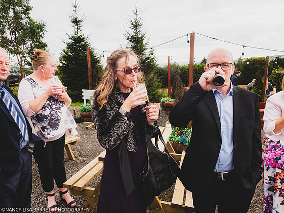 CEREMONY EXIT, CONFETTI & GROUPS - WELLBEING FARM WEDDING, BOLTON, GREATER MANCHESTER
