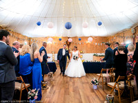 CEREMONY EXIT, CONFETTI & GROUPS - WELLBEING FARM WEDDING, BOLTON, GREATER MANCHESTER