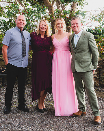 CEREMONY EXIT, CONFETTI & GROUPS - WELLBEING FARM WEDDING, BOLTON, GREATER MANCHESTER