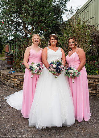 CEREMONY EXIT, CONFETTI & GROUPS - WELLBEING FARM WEDDING, BOLTON, GREATER MANCHESTER