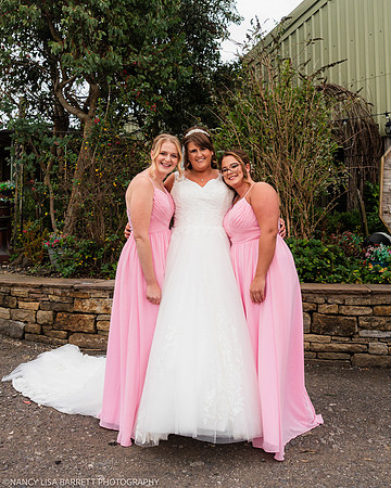 CEREMONY EXIT, CONFETTI & GROUPS - WELLBEING FARM WEDDING, BOLTON, GREATER MANCHESTER