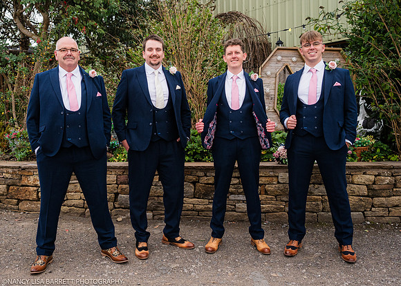 CEREMONY EXIT, CONFETTI & GROUPS - WELLBEING FARM WEDDING, BOLTON, GREATER MANCHESTER