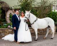 BRIDE & GROOM PORTRAITS - WELLBEING FARM WEDDING, BOLTON, GREATER MANCHESTER