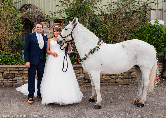 BRIDE & GROOM PORTRAITS - WELLBEING FARM WEDDING, BOLTON, GREATER MANCHESTER