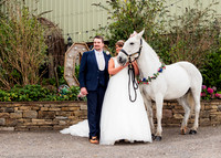 BRIDE & GROOM PORTRAITS - WELLBEING FARM WEDDING, BOLTON, GREATER MANCHESTER