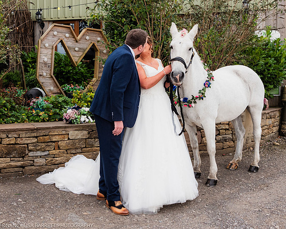 BRIDE & GROOM PORTRAITS - WELLBEING FARM WEDDING, BOLTON, GREATER MANCHESTER