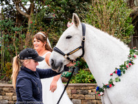 BRIDE & GROOM PORTRAITS - WELLBEING FARM WEDDING, BOLTON, GREATER MANCHESTER