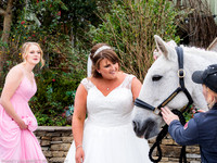 BRIDE & GROOM PORTRAITS - WELLBEING FARM WEDDING, BOLTON, GREATER MANCHESTER