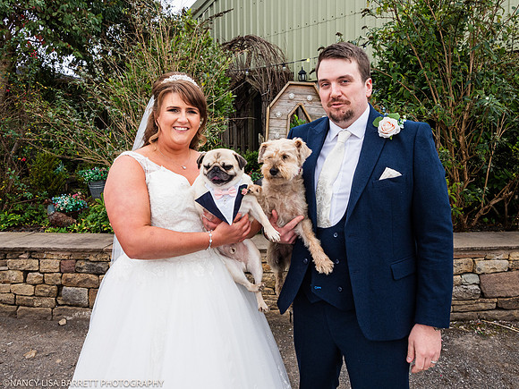 BRIDE & GROOM PORTRAITS - WELLBEING FARM WEDDING, BOLTON, GREATER MANCHESTER